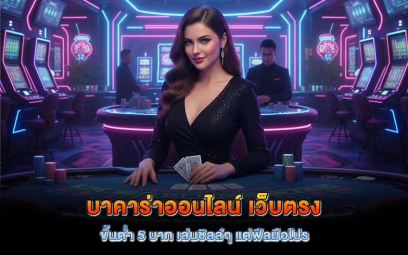 บาคาร่าออนไลน์ เว็บตรง ของแท้