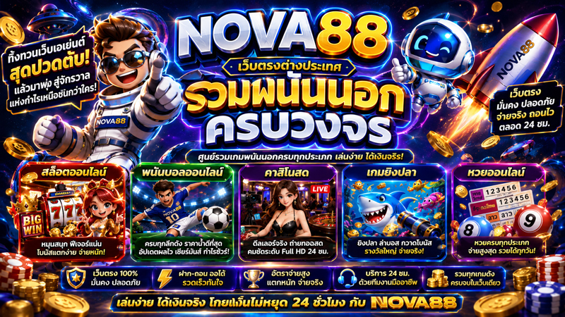 nova88 เว็บตรงต่างประเทศ