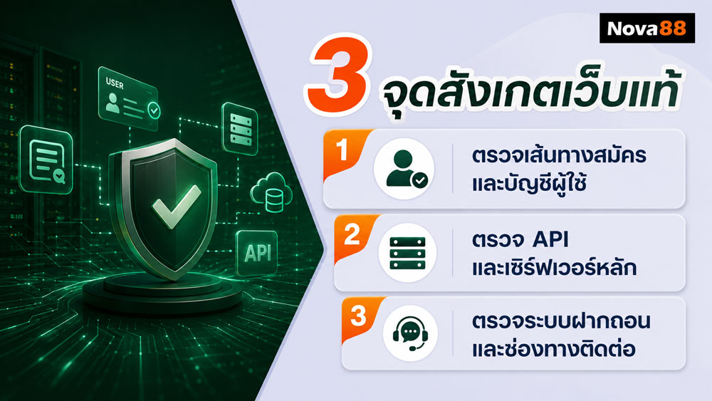 วิธีตรวจสอบเว็บตรงไม่ผ่านเอเย่นต์ล่าสุด