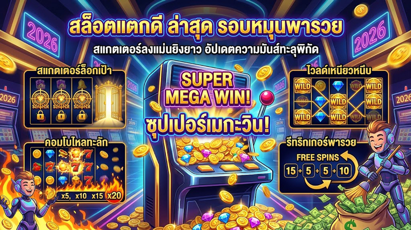 สล็อตแตกดี ล่าสุด
